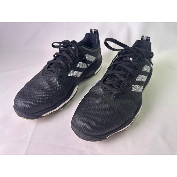 adidas Codechaos 25 Golf Shoes Men's Size 11.5 Spikeless Waterproof IF3270 Black - Picture 13 of 16